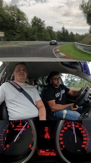 Porsche UPSET😢 by Mazda 3 MPS 🍣 Nürburgring