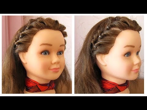 Coiffure simple et rapide pour tous les jours, cheveux courts/mi long ♡ facile à faire soi même