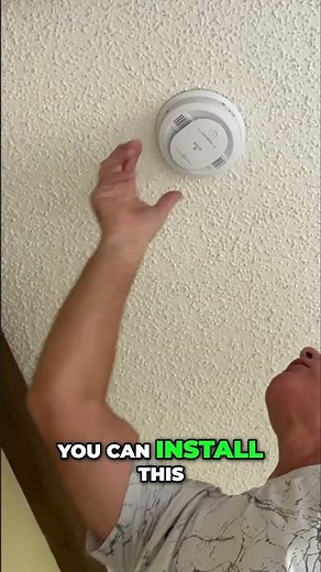 Upgrade Your Old Smoke Alarms NOW! (Easy Fix-It John) #shorts