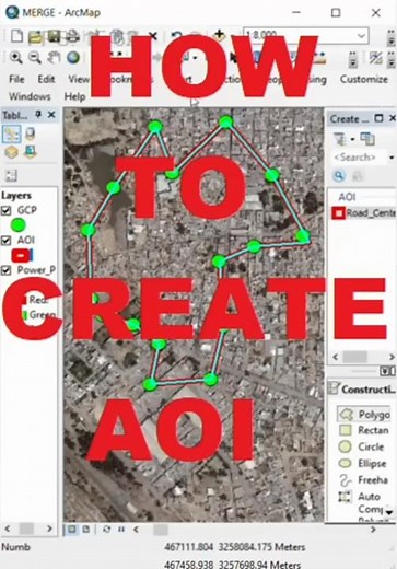 How to Create an Area of Interest (AOI) #sorts #ArcGIS #AOI #GISMapping #Geospatial #gistutorial