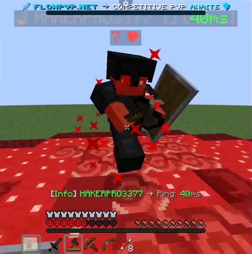 minecraft axe pvp #trend #minecraft