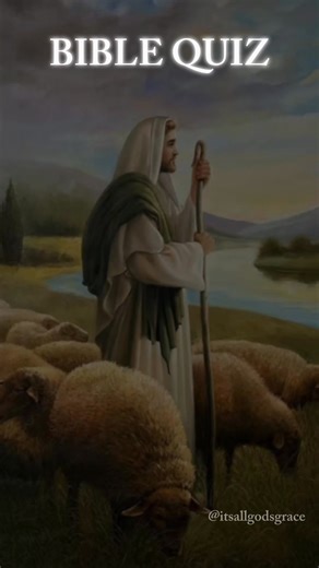 How well do you know the Word of God? ✨🎥 Let’s find out in today’s Bible Quiz! 🕊️ Challenge yourself, test your faith, and have fun learning Scripture. 💪📖 Drop your score in the comments ⬇️ and tag someone who needs to join this faith challenge! 🙌 | All God's Grace