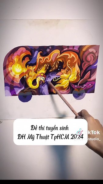 Giải Đề Thi Trang Trí Màu ĐH Mỹ Thuật 2024