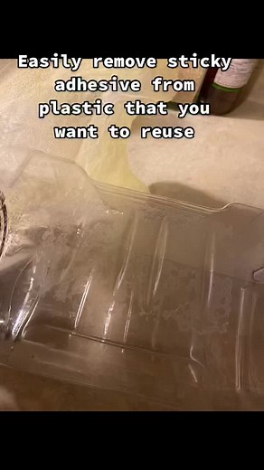 How to Easily Remove Sticky Adhesive from Plastic for Reuse