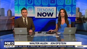 This goldfish is getting help staying afloat! 🥹 | FOX 13's Jennifer Epstein