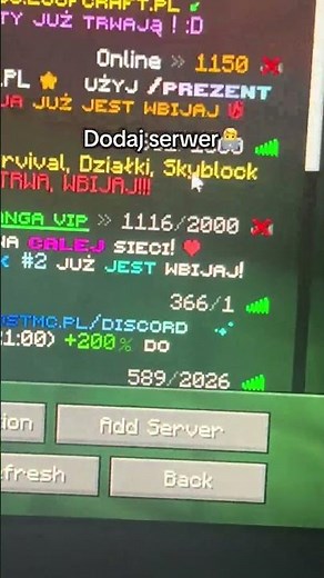 Jak zagrać na serwerze oneblock #oneblock #minecraft