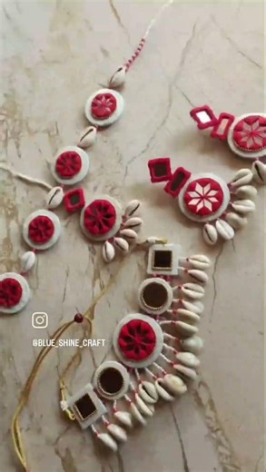 beautiful cowrie shell jwellery #jewellery #diy