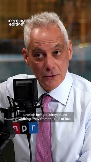 Rahm Emanuel on 'Corporate America's' embrace of Trump