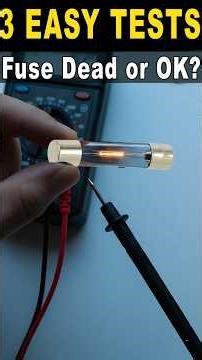 Fastest way to Check a Fuse ✅