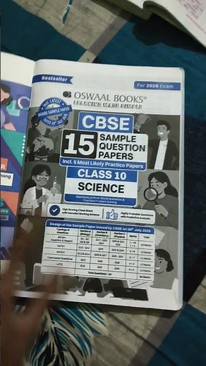 cbse class 10 sample paper 2026 science
