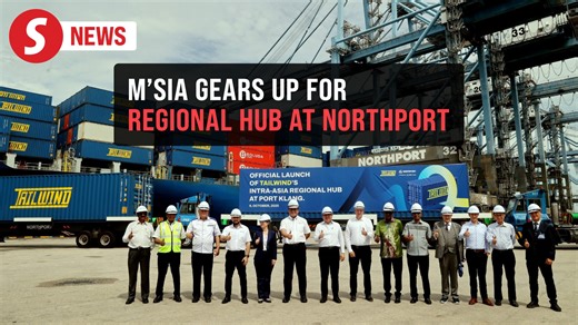 Malaysia is strengthening its freight forwarding and logistics network to ensure a robust supply chain, says Transport Minister Anthony Loke. Speaking at the launch of Tailwind Shipping Lines GmbH & Co KG’s intra-Asia regional hub at Northport on Thursday (Oct 9), Loke said the government aims to build an integrated logistics ecosystem to support industry growth. He added that the East Coast Rail Link (ECRL) will enhance regional connectivity across Asia by sea and rail within the next two to th