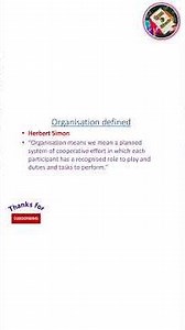 Simon defined Organisation ‪@learneducate5912‬