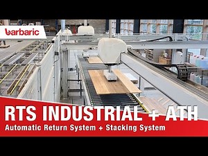 Barbaric Return System RTS Industrial + ATH // Efficient Handling Automation for Edge Bander & CNC