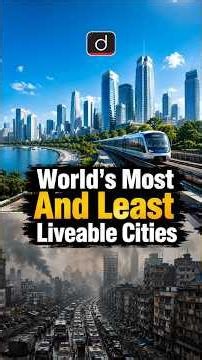 World's Most Liveable City 2026 | #shorts #LiveabilityIndex #city #CurrentAffairs #Copenhagen