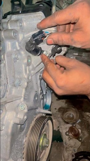 How to Replace VVT-i Oil Control Valve | Quick Engine Timing Fix #shorts #mechanic #carrepair