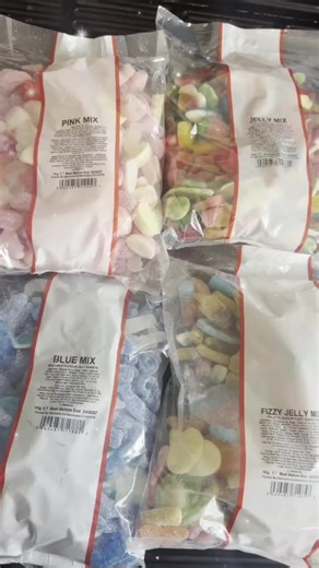Delicious 4Kg Fizzy Jelly Sweet Assortment