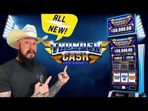 NEW slot game played live 🎰 With the developer! 😱 Thunder Cash Classic ⭐️ Live Slot Play 🤠