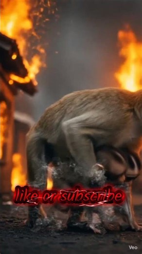 New viral video ai cartoon videos; new monkey cat or tiger ai video #animals #foryou #monkey #tiger