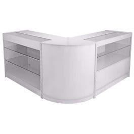 Monstershop Pegasus Brilliant White Shop Counter Retail Display Set