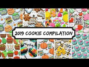 Satisfying Cookie Decorating Compilation ~ every cookie I made in 2019