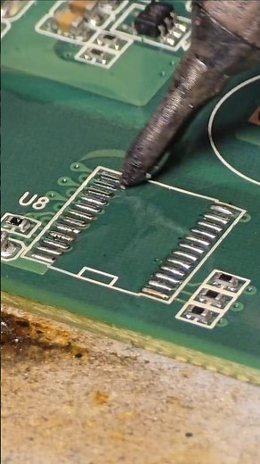 Advanced Rework! Full Multi-Pin IC Swap & Professional Pad Cleaning 🛠️