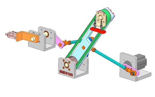 取料机构原理动画