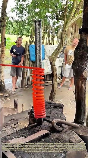 Straightening Red-Hot Springs: How Blacksmiths Reshape Metal With Heat and Force