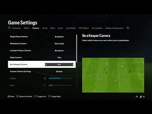 Unlock the Perfect View: FC24 / FIFA 24 Camera Settings Tutorial
