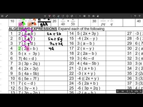Asas Kembangan / Basic of Expansion (Math Form 2 Chapter 2)