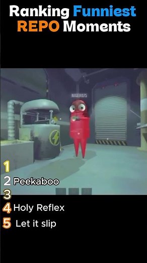 Ranking the best REPO fails 😂 #funny #shorts #ranking #videogames