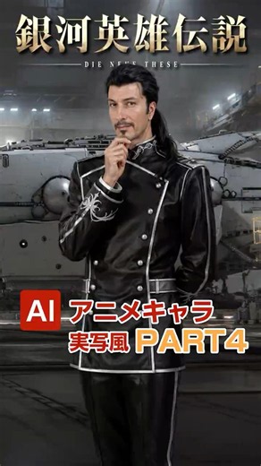 Part4「銀河英雄伝説 Die Neue These AI 実写風アニメキャラ」！Legend of the Galactic Heroes: Die Neue These