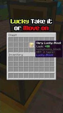 Minecraft Take it or Move on #minecraft #minecraftchallenge #minecraftshorts #minecraftmemes