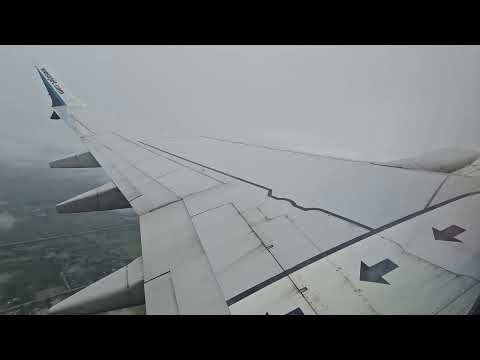 Westjet Boeing 737 MAX8 takeoff Vancouver international airport