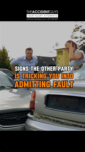 Don’t get tricked into admitting fault after an accident. Some...