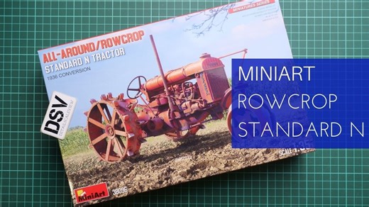 Miniart 1/35 全能/行间作业标准N型拖拉机模型套件 (38096) 评测