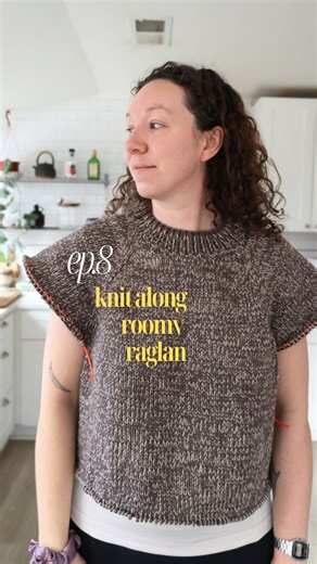 Immy Lucas | Learn to knit with me on Instagram: "Ep.8 Roomy Raglan knit along 🧶 How to work double knitting: Round one: with the yarn in the back, knit your first knit stitch. Then move the yarn to the front, and *slip* your purl stitch purl wise. Repeat. Round two: with the yarn in the back, slip your knit stitch purl wise. Move the yarn to the front and purl your purl stitch. Repeat. You have now completed your double knitting and can move on to your Italian bind off. #knitwithme #doubleknit