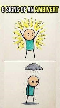 6 Signs You Are An Ambivert (Not An Introvert) #psychology #ambivert