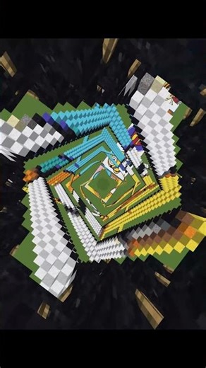 Satisfying Sand Art In Minecraft (Donald Duck) #shorts #gaming #minecraft