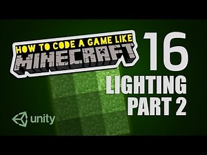 Make Minecraft in Unity 3D Tutorial - 16 - Diffuse Lighting
