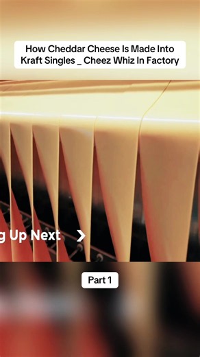 How Cheddar Cheese Is Made Into Kraft Singles _ Cheez Whiz In Factory (Part 1). #usa #cheddarcheese #cheezwhiz #kraftsingles #factory