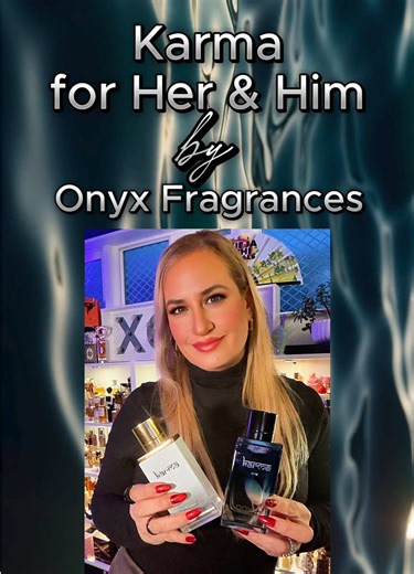 ⚜️Karma for Her & Him ⚜️ ⚜️ Received this from Onyx Fragrances Dubai ⚜️ 35% oil concentration, good quality parfums! Check them out in the link! @TRENDING FRAGRANCES #fragrance #scents #pefumes #treanding #luxury