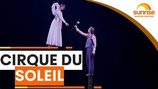 CIRQUE DU SOLEIL RETURNS 🎪 Sunrise exclusive: behind the scenes of the new Cirque du Soleil production coming to Australia. WATCH SUNRISE FOR MORE | @7plus ☀️ | Sunrise