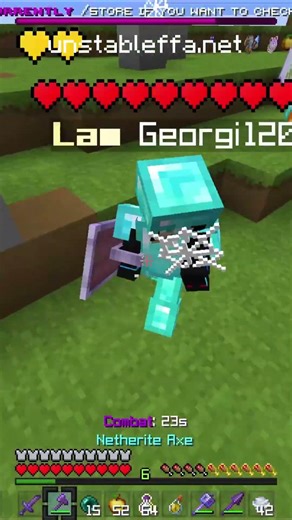 Wait How? 🤔 l #minecraft #lol #unstableffa