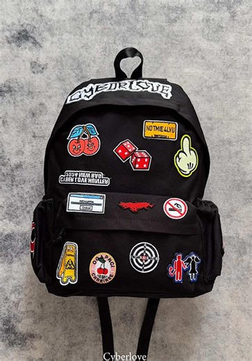 Cyberlove Backpack - In Stock #backpack #phnompenhcity #fypシ #y2k #y2kbackpack