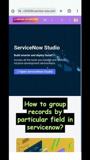 How to group records by particular field in serviceNow?