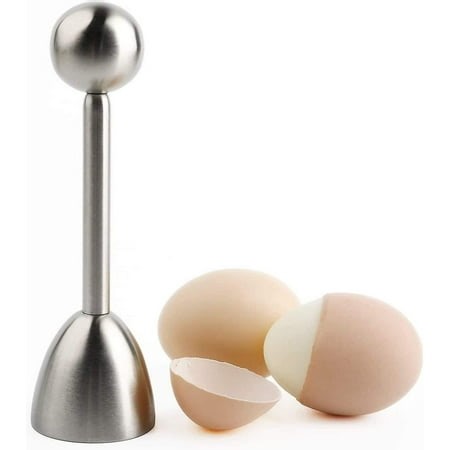 Egg Cutter Stainless Steel Egg Cutter For Soft Hard Boiled Egg Craers Eggshell Separator Remover - Walmart.ca