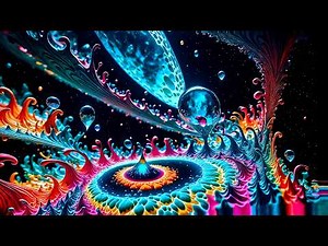 Abstract Ultra HD 4K Liquid Visuals Screensaver – Uplifting & Copyright Free TV Background!