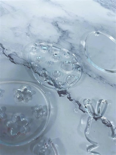 Set of 8 Easter Shapes - Acrylic Blanks, DIY Easter Craft Supplies, Laser Cut, Eastereggs, - Etsy