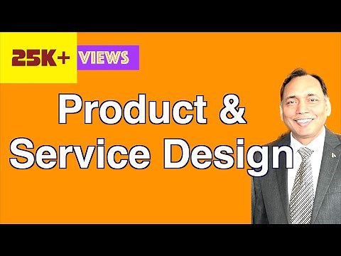 Product and Service Design