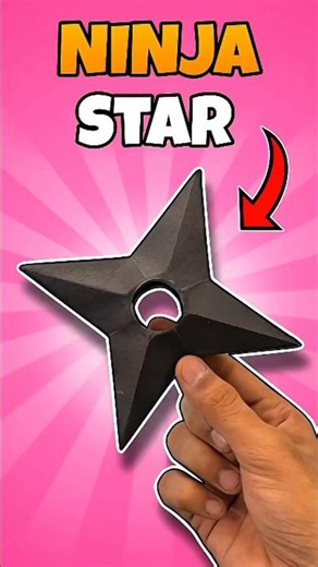 How to Make an Origami Paper Ninja Star ⭐ | Easy Paper Ninja Star Tutorial | DIY Origami
